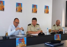 Presentación del acto en La Inmaculada