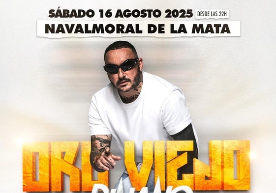 'Oro Viejo', de Dj Nano, el 16 de agosto en El Tejar