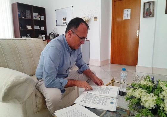Hueso hace balance de sus dos primeros años como alcalde