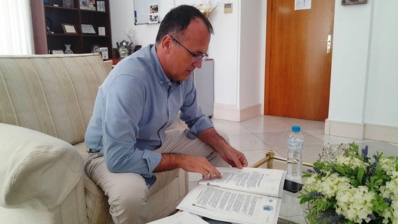 Hueso hace balance de sus dos primeros años como alcalde