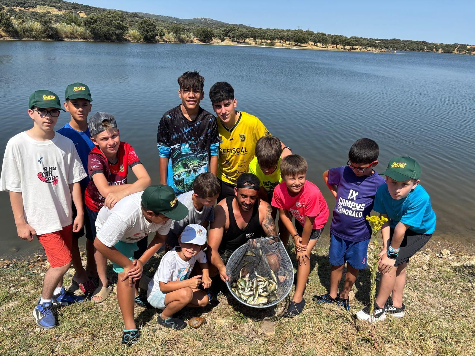 Campamento de pesca