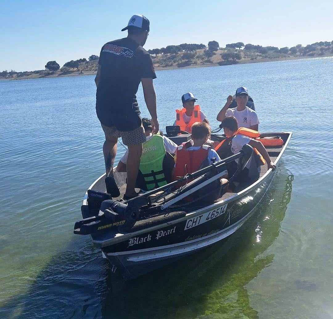 Campamento de pesca
