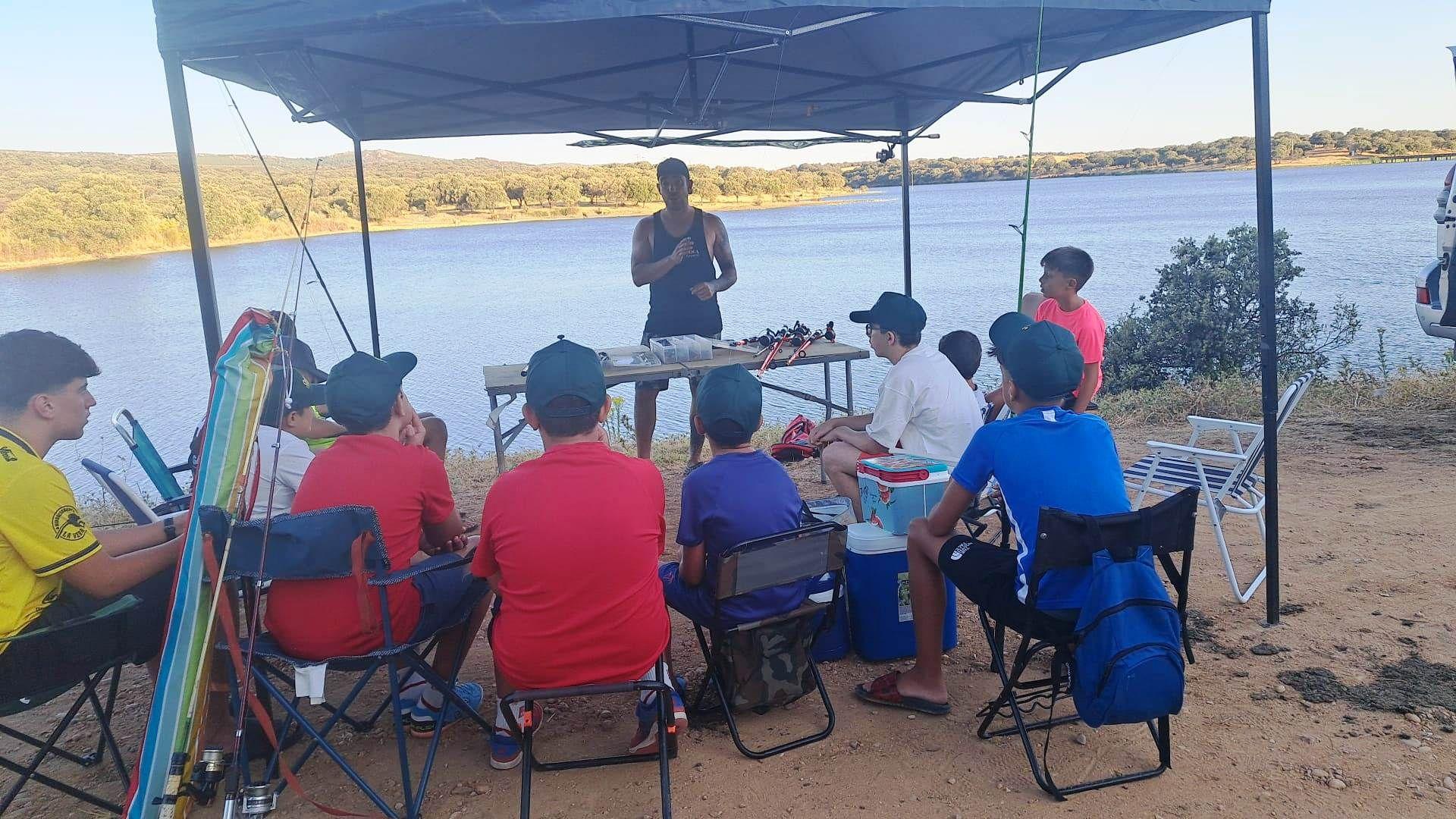 Campamento de pesca