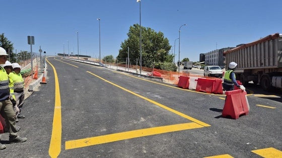Abierto el nuevo paso elevado en la Nacional V