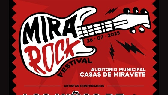 El auditorio de Casas de Miravete acogerá este sábado el festival 'MiraRock'