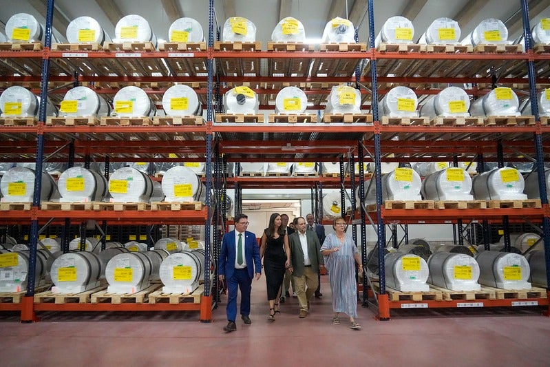 Recorrido por las instalaciones de Enteco en Navalmoral