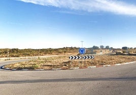 Zona donde ocurrió el accidente