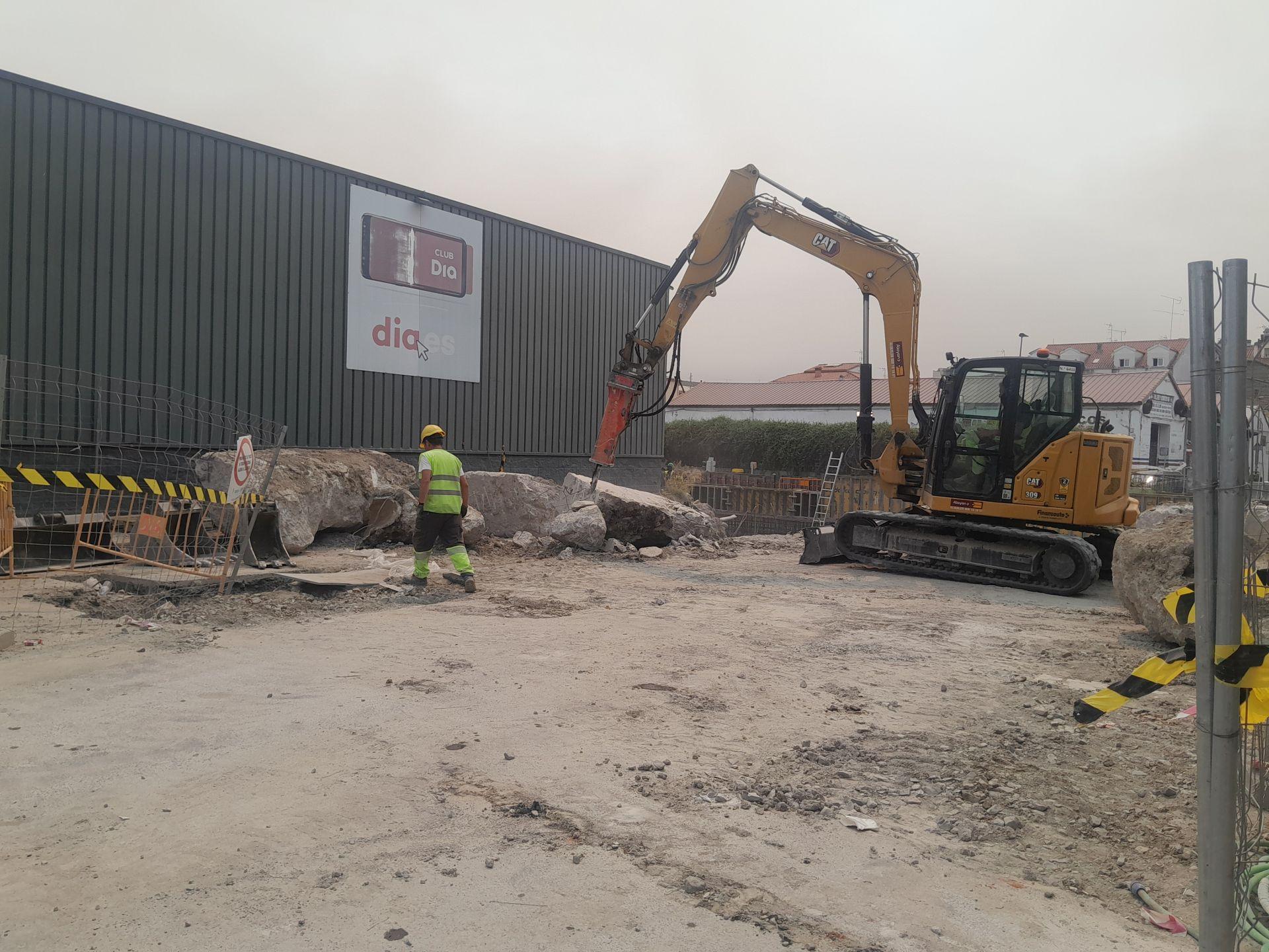 El viejo puente de la Nacional V a la espera de ser derribado