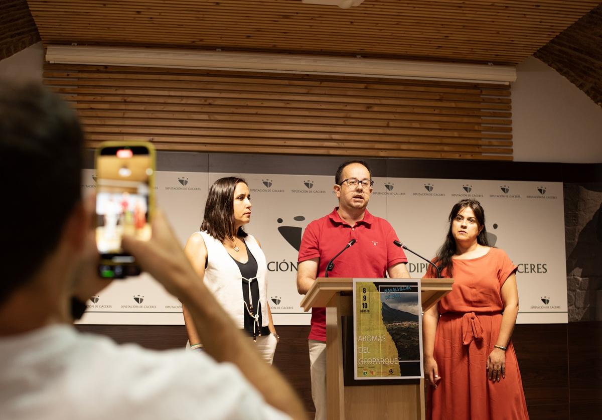 Presentación de la feria en Cáceres