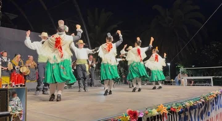 Homenaje a Angelines Sánchez en el Festival Folklórico