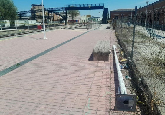 Mucha obra, mucha modernidad que se anuncia... y mucha basura y dejadez