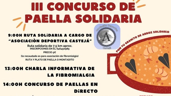 Casatejada repetirá el sábado el Concurso de Paella Solidaria