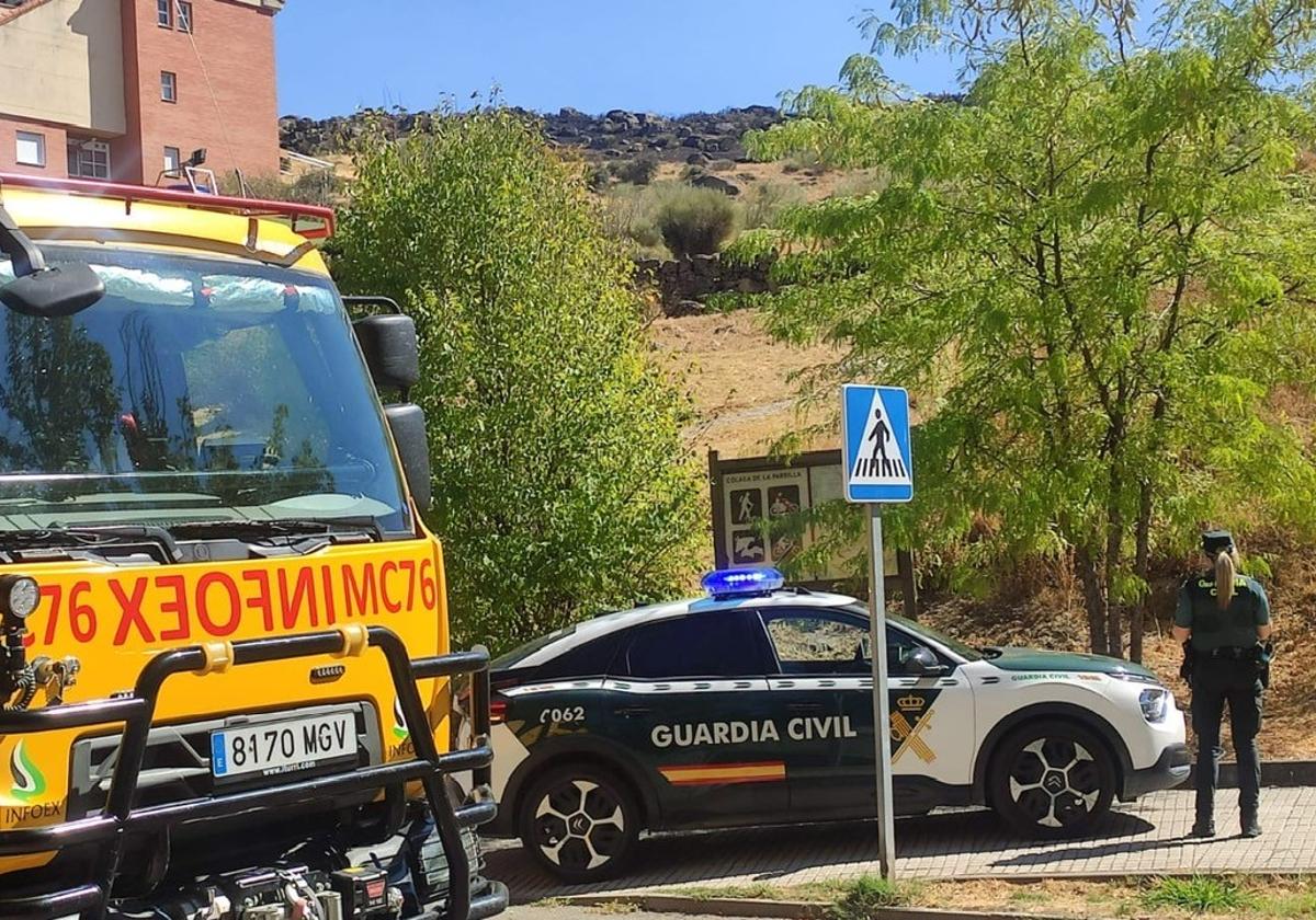 Despliegue de medios en torno a los cerros