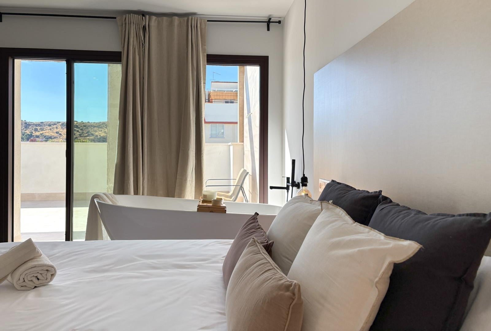 Imagen de una de las habitaciones
