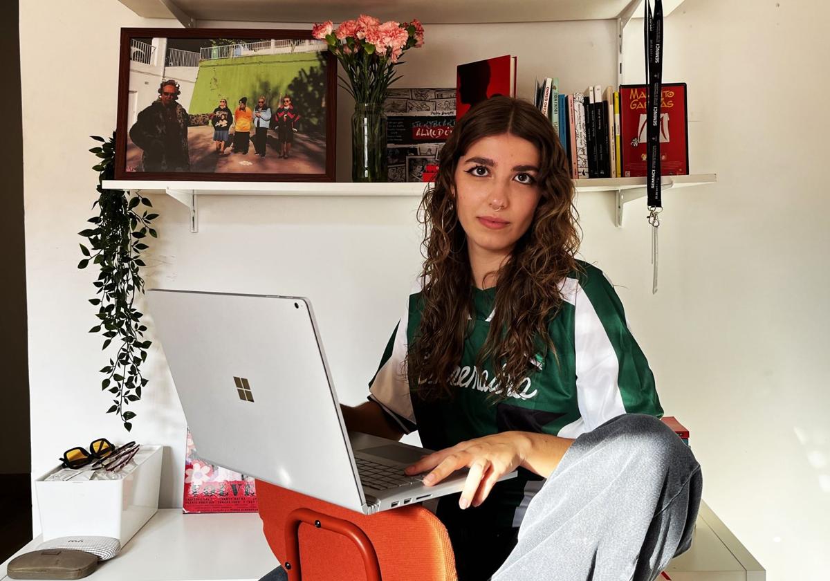 Lucía Castaño, de 24 años, es graduada en Comunicación Audiovisual