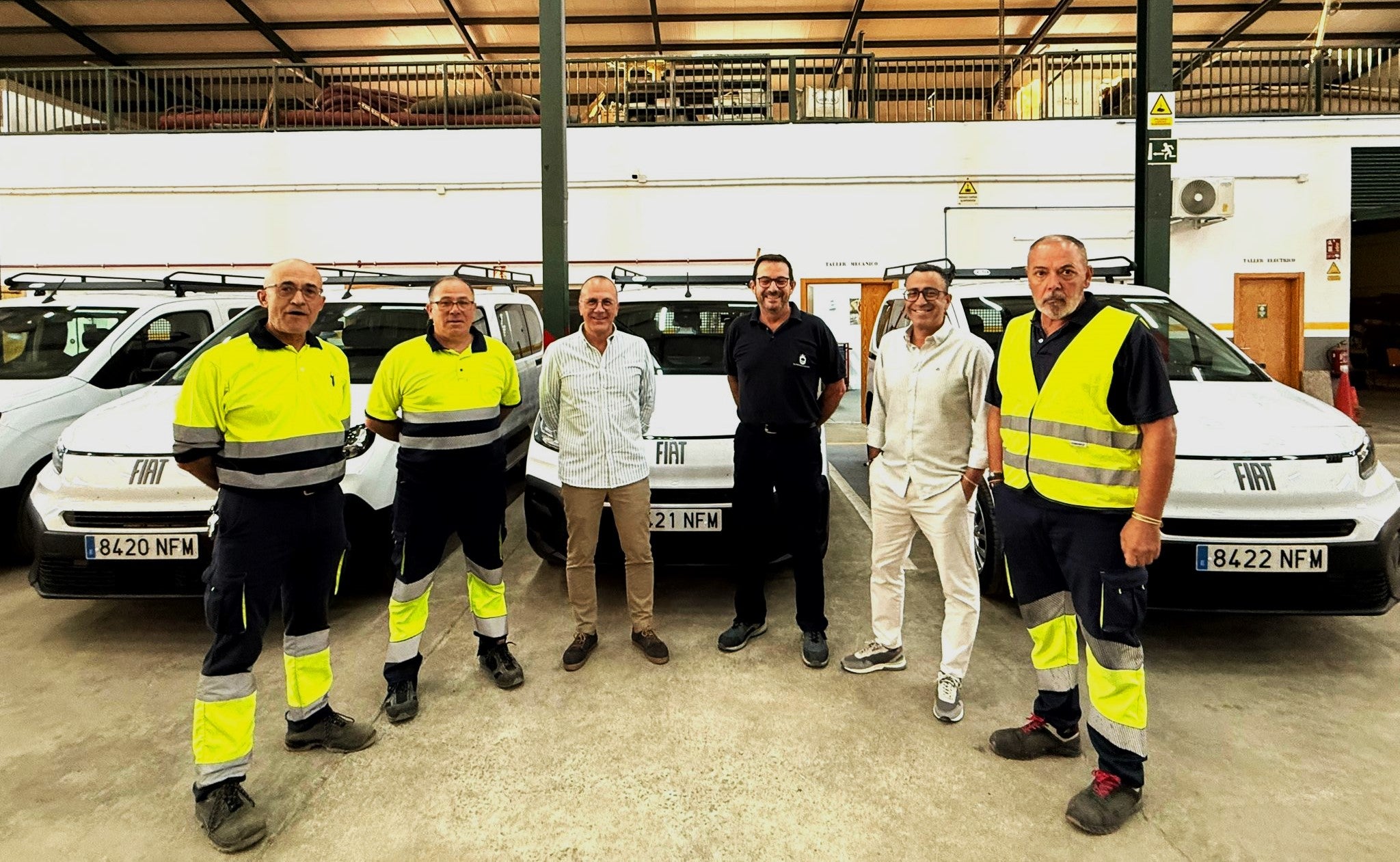 Presentación de los nuevos vehículos municipales