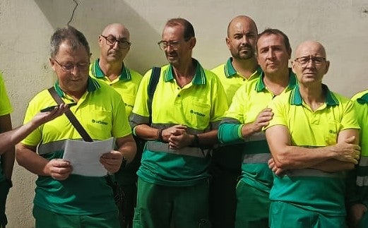 Lectura del comunicado