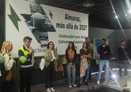 Visita de periodistas a la central nuclear de Almaraz