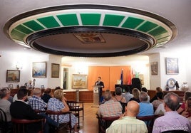 Intervención del director general de Turismo