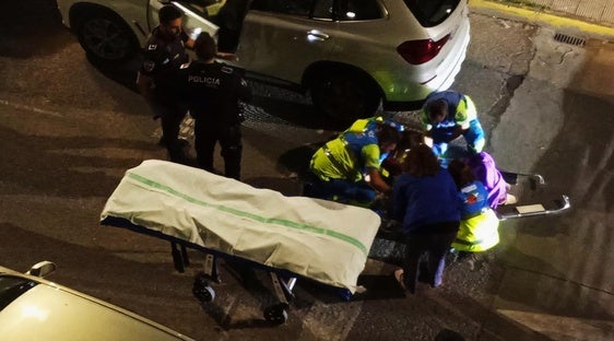 Una mujer resulta herida al ser atropellada en la calle Marqués de Salamanca