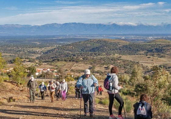 En plena subida al puerto de Miravete