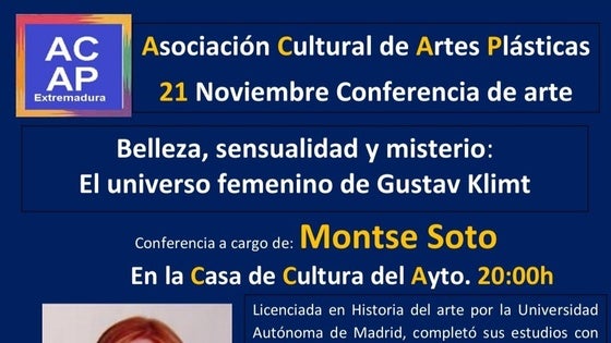 'El universo femenino de Gustav Klimt', el viernes en la casa de cultura