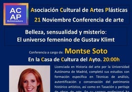 'El universo femenino de Gustav Klimt', el viernes en la casa de cultura