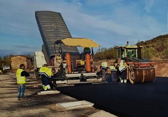 Trabajos del nuevo aparcamiento en marcha