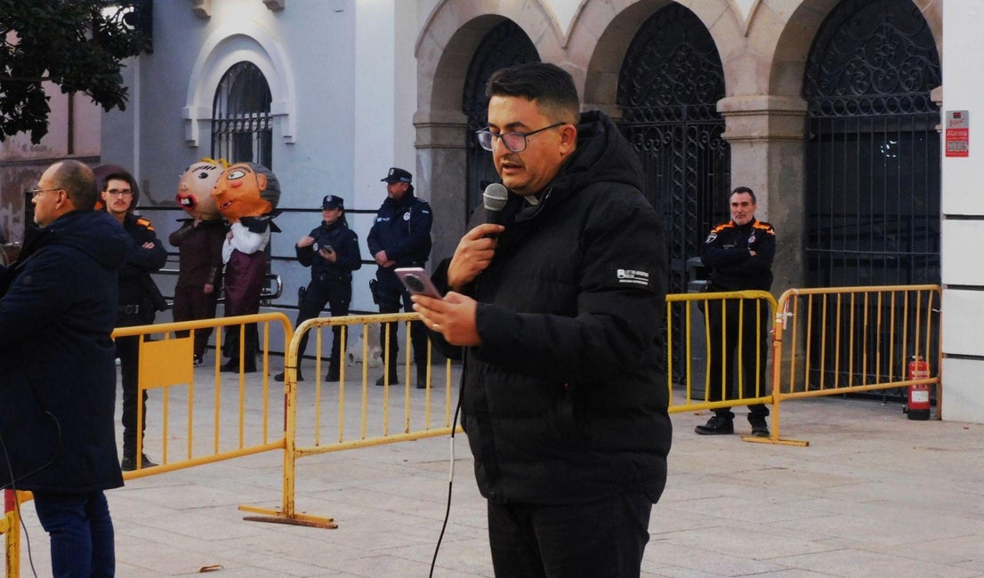 El Hombre Inicuo vuelve a la plaza de España