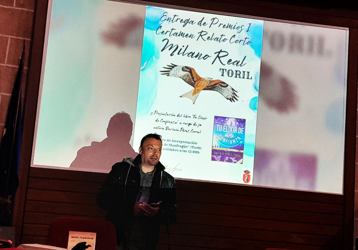 José Manuel Gelpi tras recibir el premio