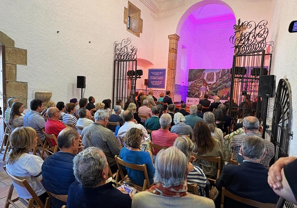 Acto celebrado dias atrás en el convento