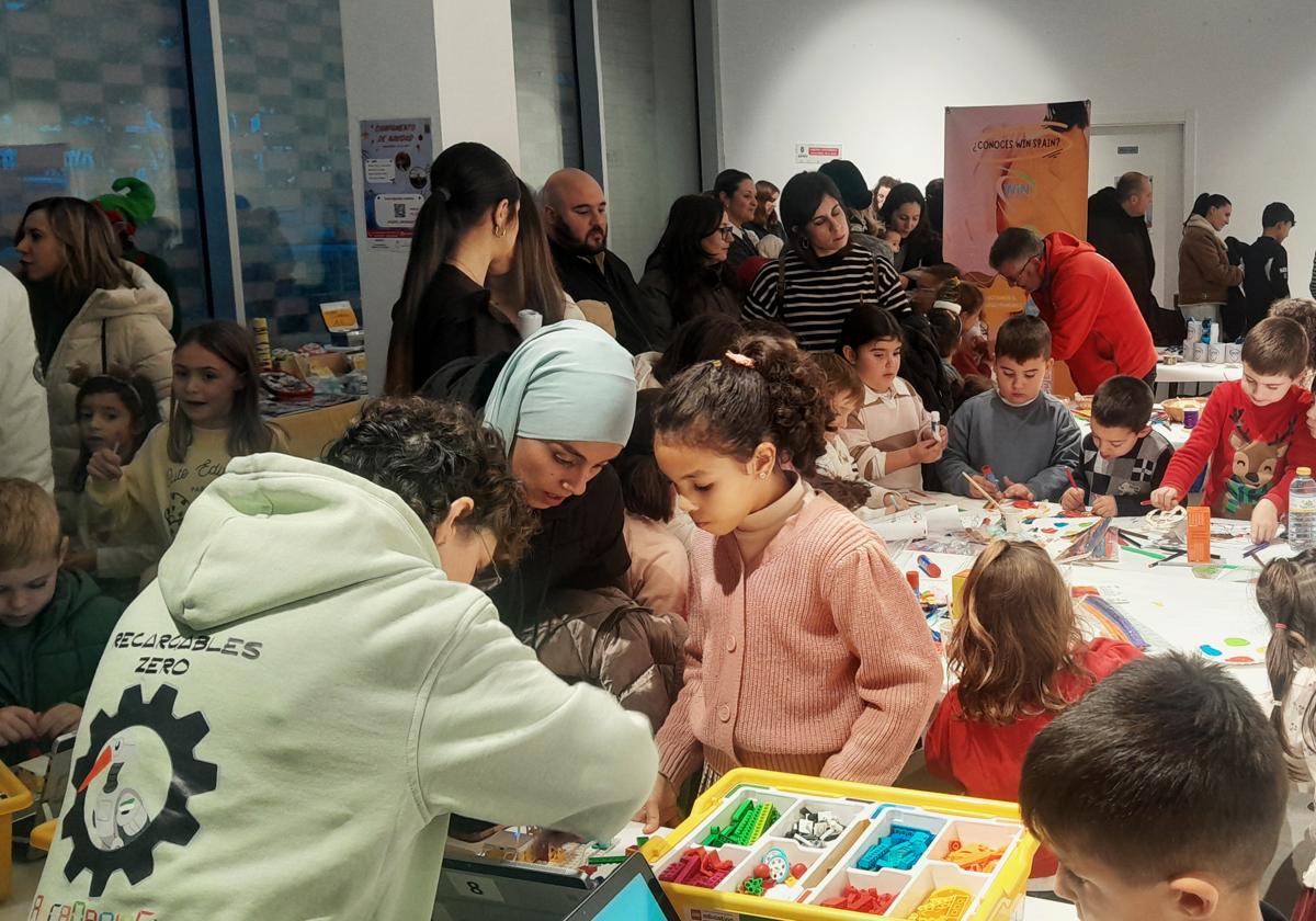 Ambiente en la tarde del viernes en La Gota
