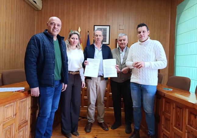 Reunión en el Ayuntamiento de Casatejada