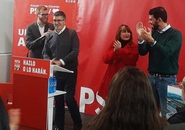 «Los y las socialistas nunca lo hemos tenido fácil, pero sabemos levantarnos y luchar», dice Patxi lópez