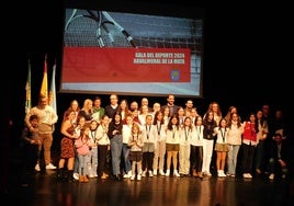 Foto de familia de la Gala del Deporte del 2024