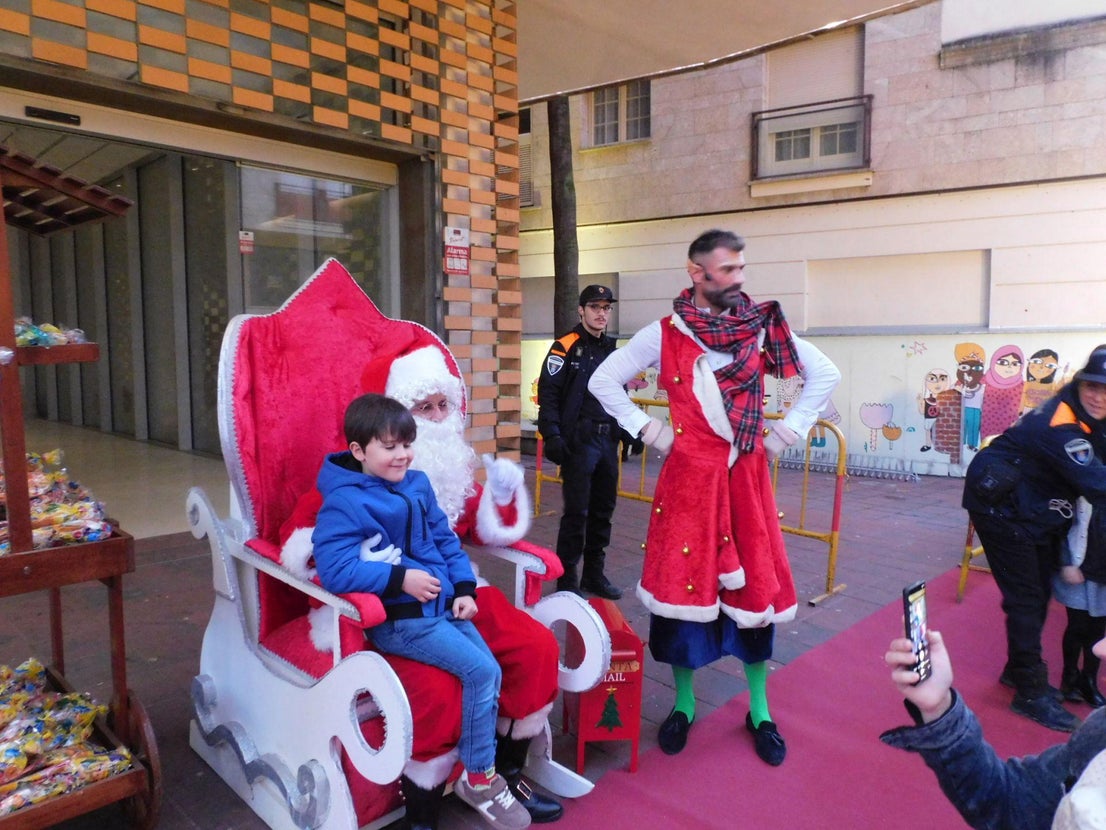 Papá Noel cierra la primera parte de las citas navideñas