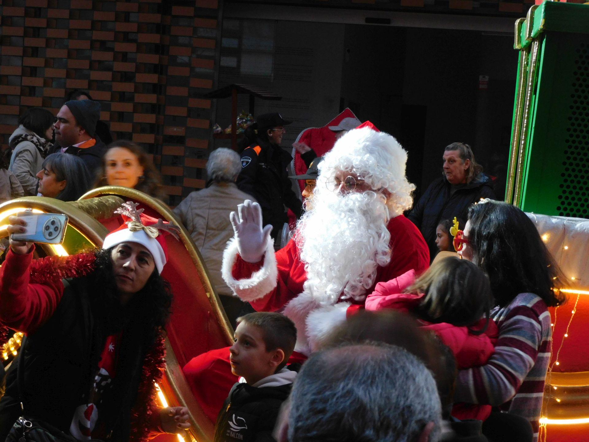 Papá Noel cierra la primera parte de las citas navideñas