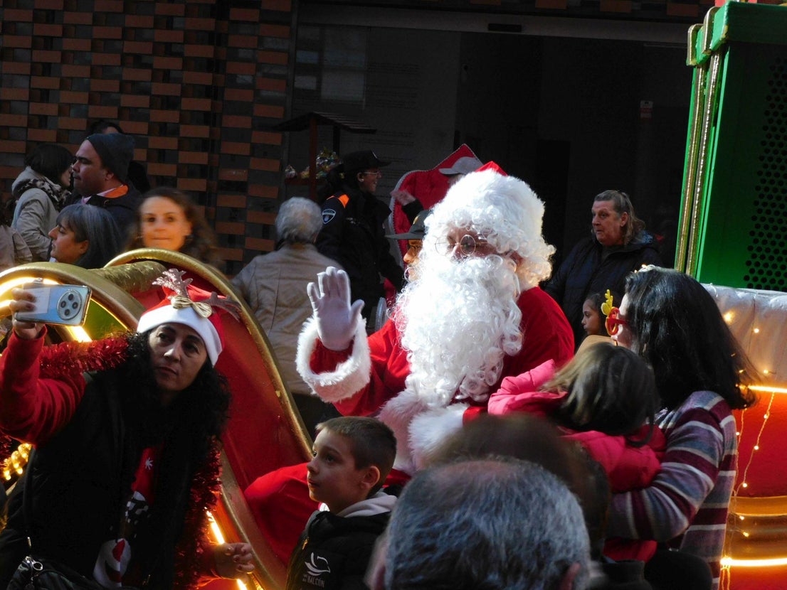 Papá Noel cierra la primera parte de las citas navideñas