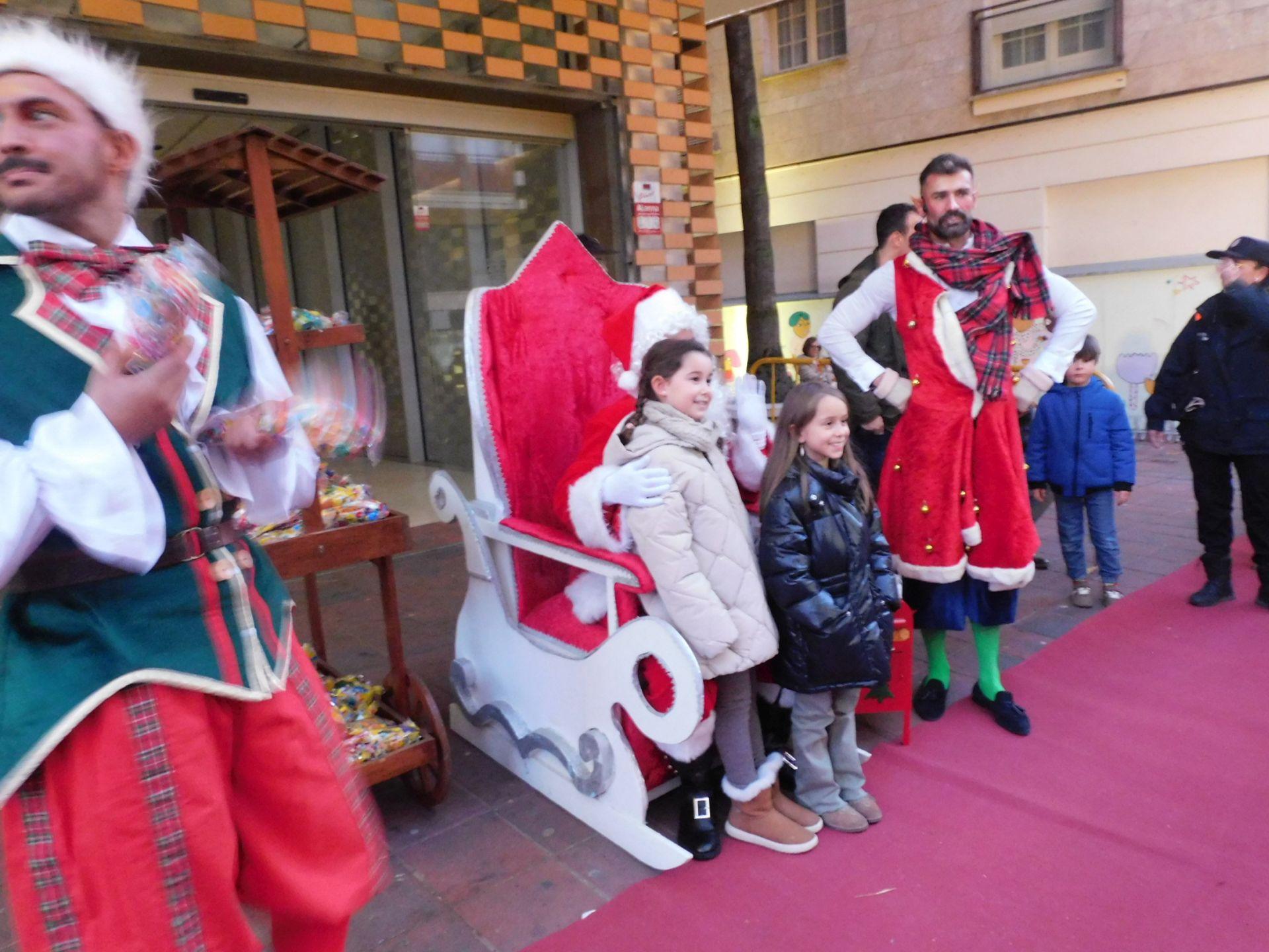 Papá Noel cierra la primera parte de las citas navideñas