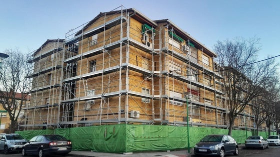 El Plan Barrios ya mejora las viviendas de la Marcha Verde con una inversión millonaria