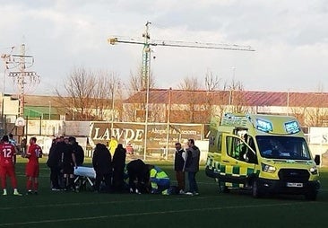 El fisioterapeuta del Diocesano salva a un jugador del Moralo que quedó inconsciente