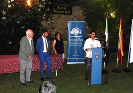 Ganador de la anterior edición con la encina de plata