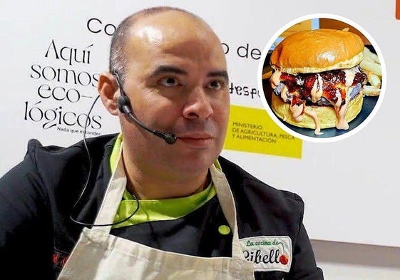 David Gibello, entre los jueces del Campeonato de España de Hamburguesas