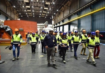 La misión de eurodiputados desplazada a Extremadura visita las instalaciones de la central nuclear de Almaraz