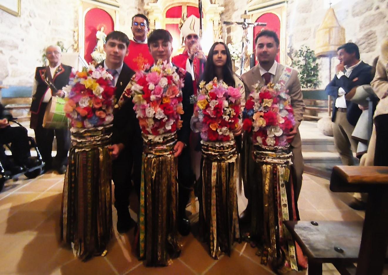 Valdehúncar brilla con el Ángel y el Cristo del Perdón