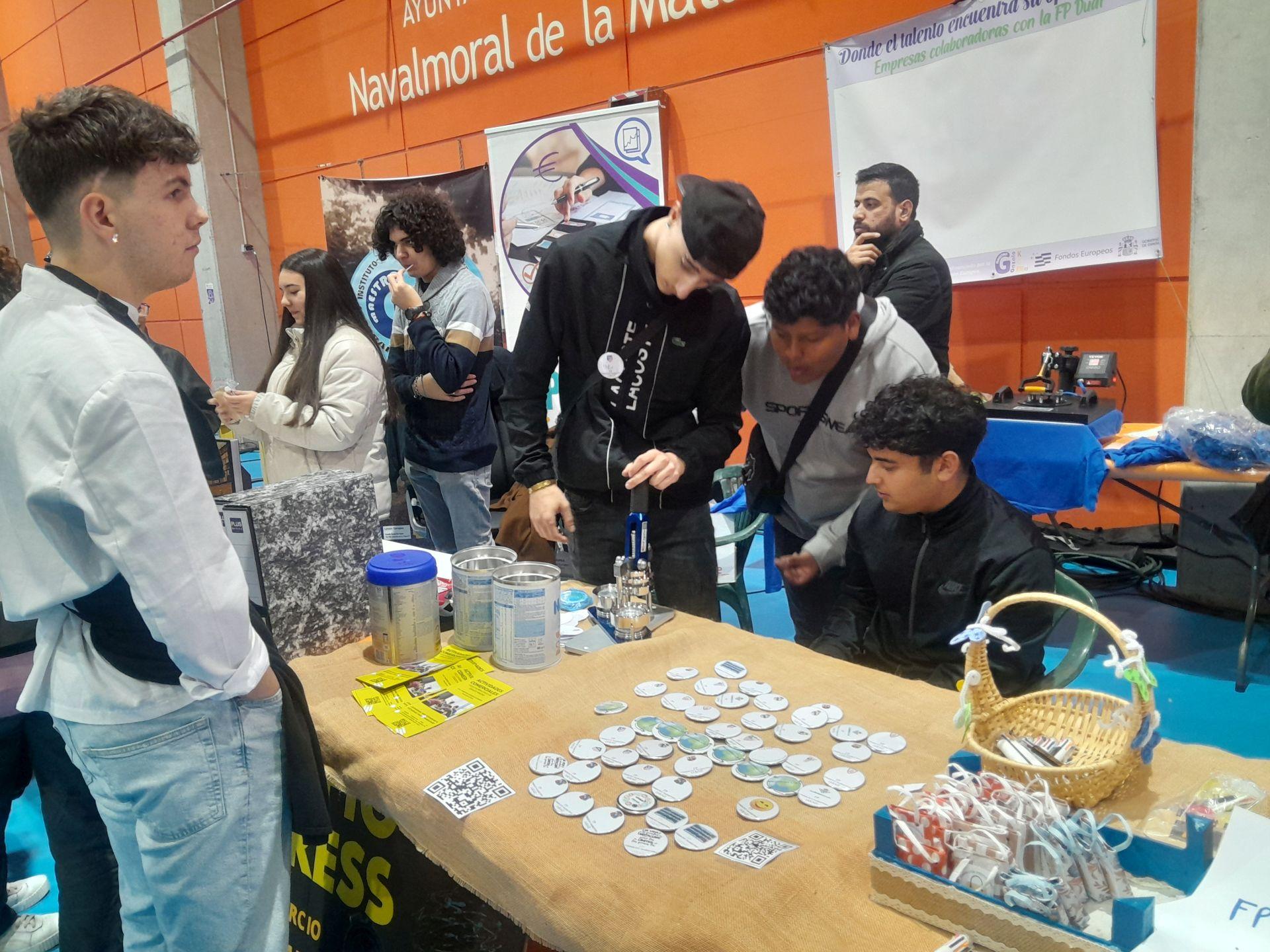 Gran ambiente en la Feria de Formación Profesional