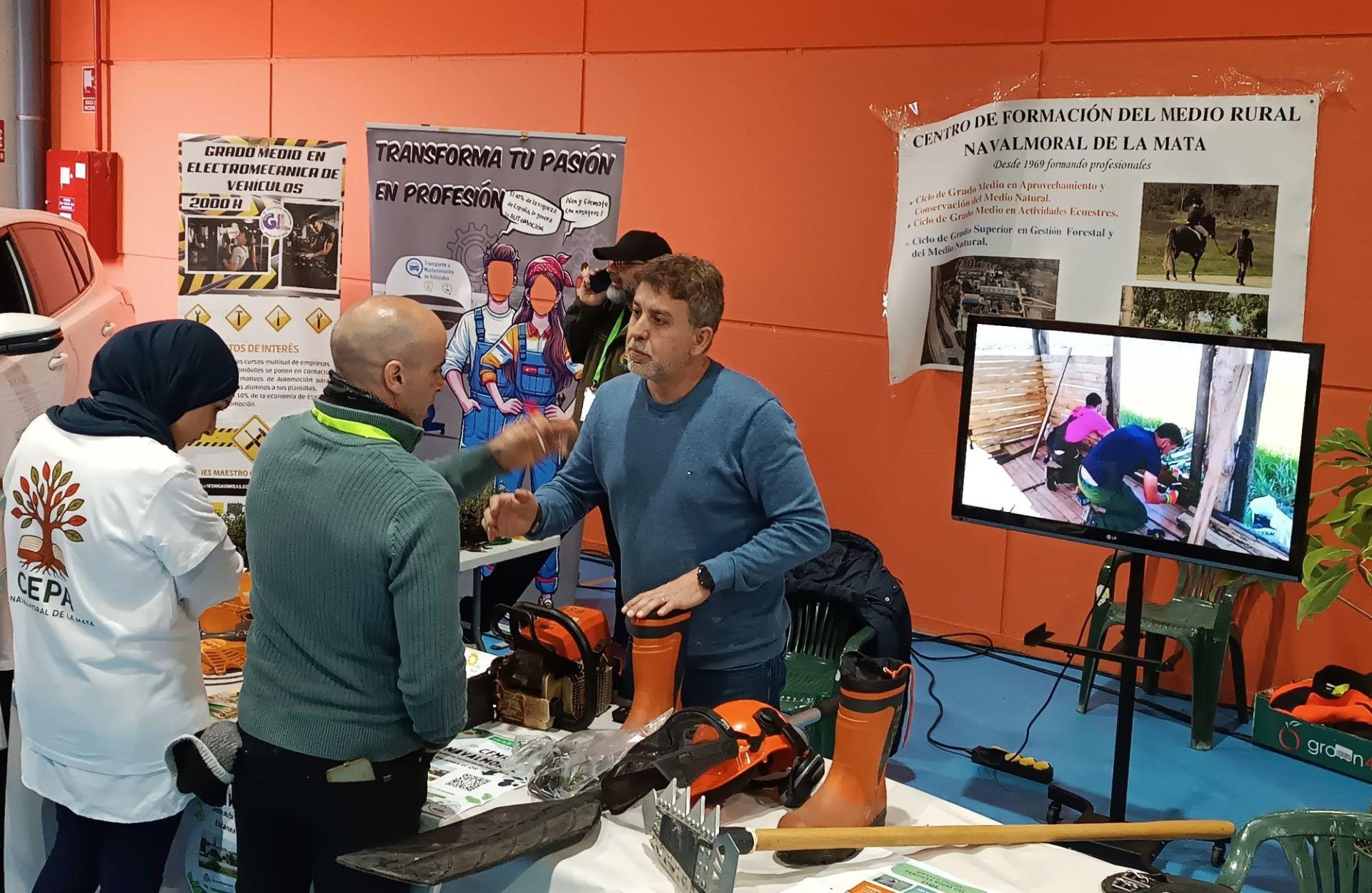 Gran ambiente en la Feria de Formación Profesional