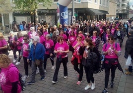 Salida de la I Carrera de la Mujer