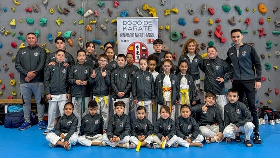Siete medallas para el Gimnasio Miguel Ángel en los JUDEX de karate