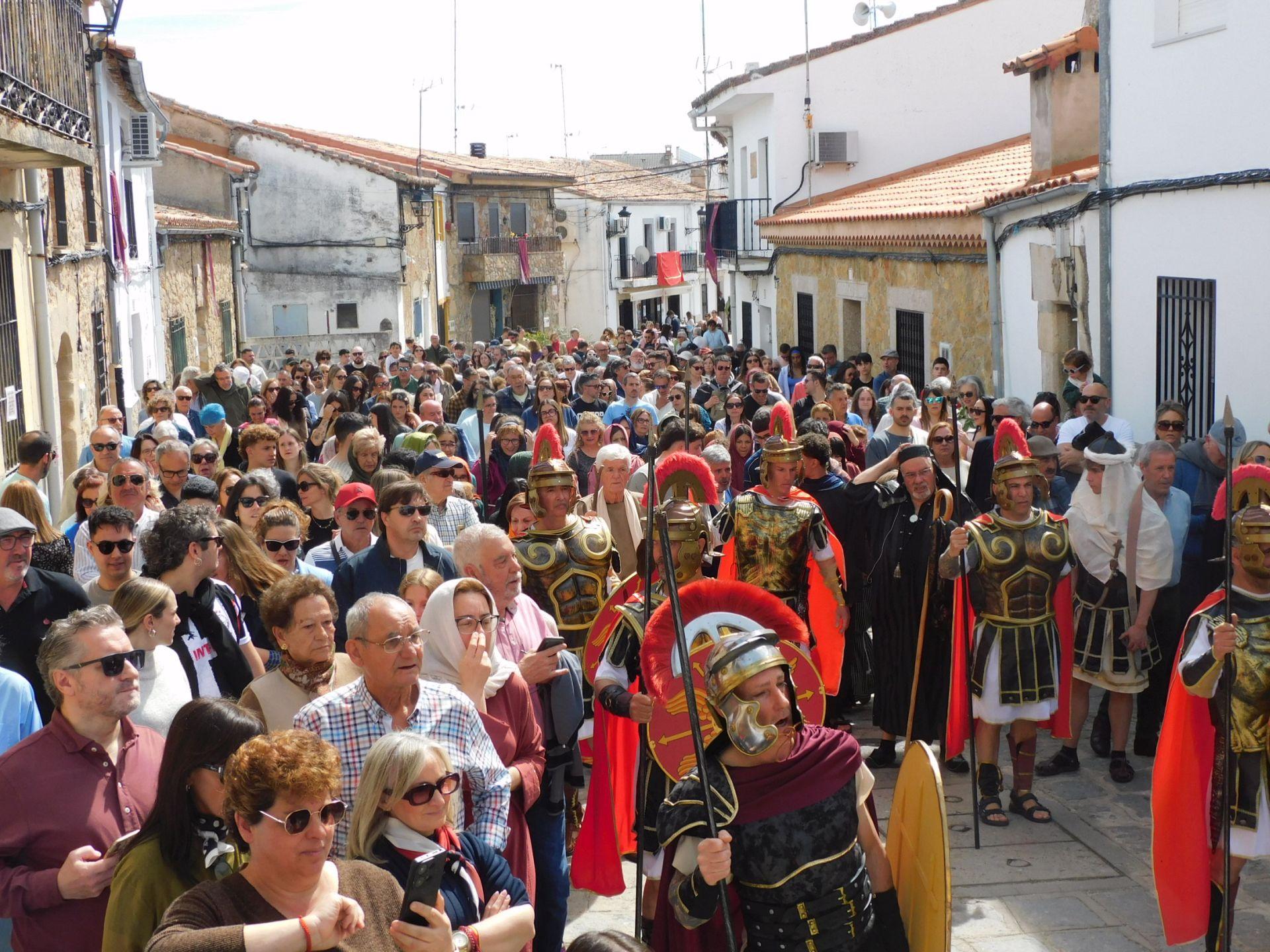 Belvís de Monroy vive una Pasión de Cristo al alza